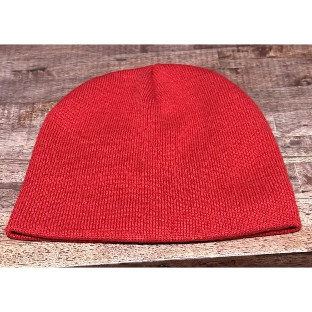 Hit Wear Maryland Terps Red Beanie 100% acrylic knit